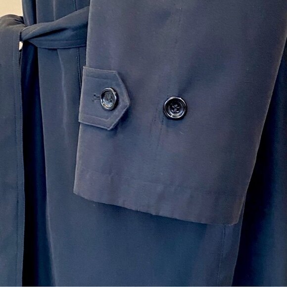 Vintage Christian Dumas trench coat with removable wool lining. Size 42 Tall - Picture 7 of 14